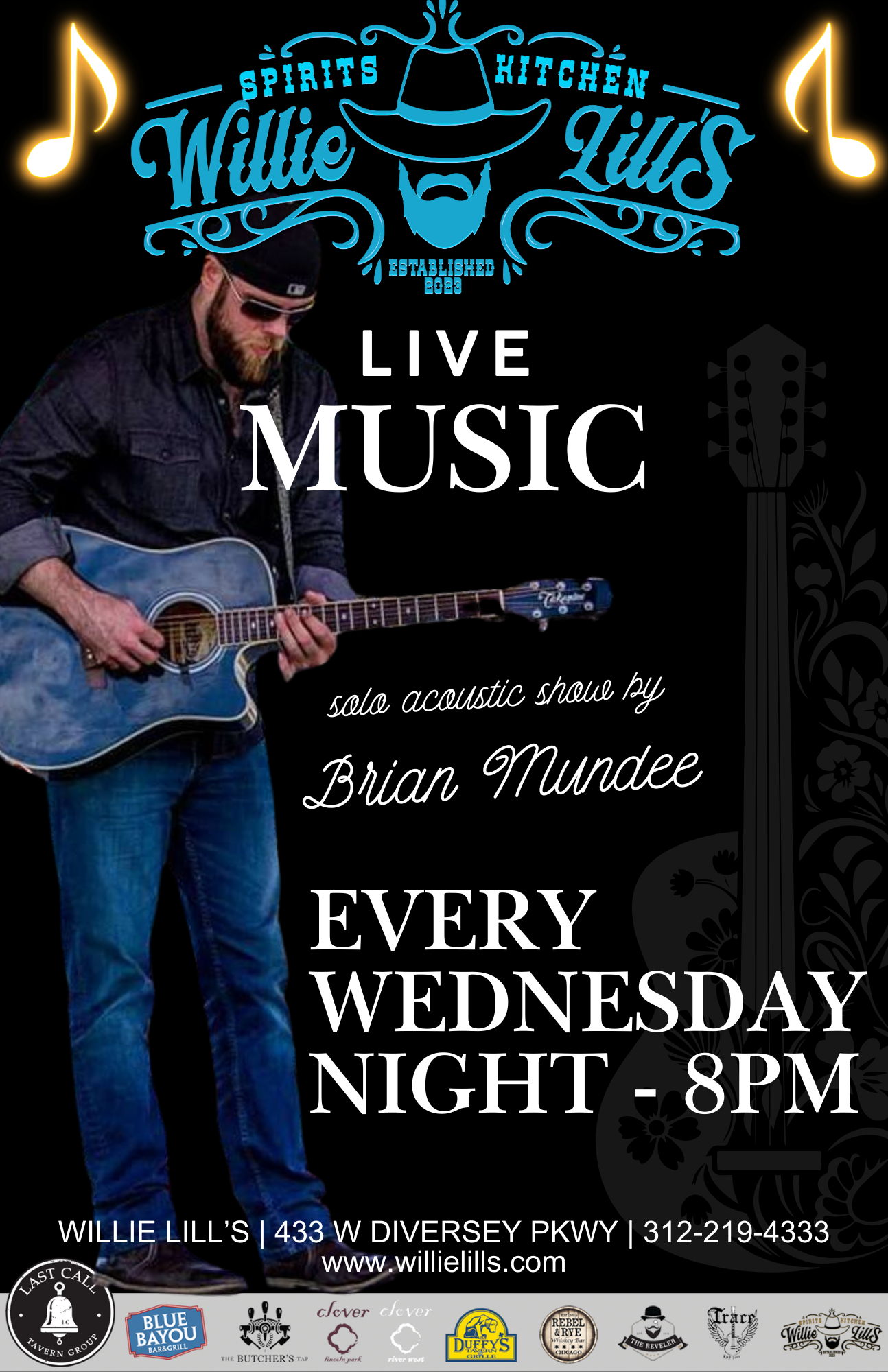 Willi Lill's Monday Specials